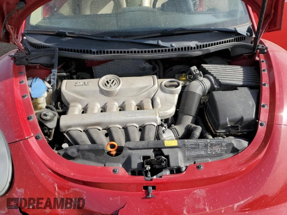 2007 Volkswagen Beetle z VIN 3VWRW31C27M514436, wystawiony jako Copart lot #49444295 z przebiegiem 99 617 mil mil oraz Szkoda całkowita • Salvage title. Historia ofert i sprzedaży dostępna na DreamBid. Obrazek 11.
