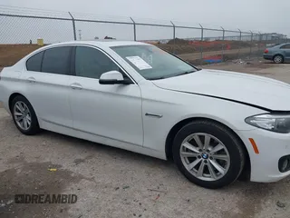 2015 BMW 5 Series 528i with VIN WBA5A5C59FD525158, listed as a IAAI auction lot 41698100 with 155,822 mi miles. Bid and sale history available at carsss.com. Image 13.