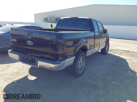 2005 Ford F-150 STX with VIN 1FTRX12W75FA20387, listed as a IAAI auction lot 41741066 with 176,705 mi miles. Bid and sale history available at carsss.com. Image 4.