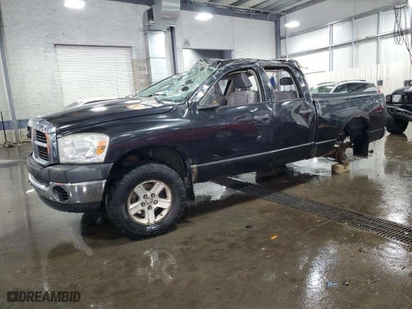 2008 Dodge Ram 1500 Laramie with VIN 1D7HU18228J237930, listed as a Copart auction lot 73613374 with 171,450 mi miles and Salvage Title. Bid and sale history available at carsss.com. Image 1.
