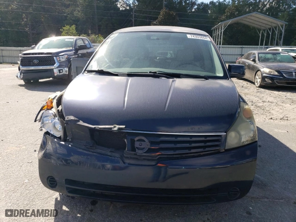 2007 Nissan Quest with VIN 5N1BV28U67N121461, listed as a Copart auction lot 74303804 with 98,379 mi miles and Salvage Title. Bid and sale history available at carsss.com. Image 5.