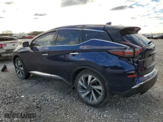 2024 Nissan Murano SL with VIN 5N1AZ2CJ3RC104306, listed as a Copart auction lot 42418024 with 152 mi miles and Salvage Title. Bid and sale history available at carsss.com. Image 2.