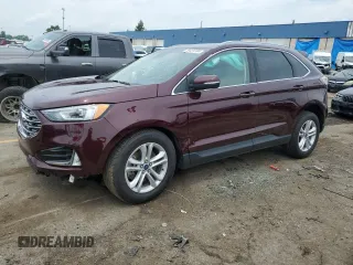 2020 Ford Edge SEL with VIN 2FMPK4J92LBB18286, listed as a Copart auction lot 59431204 with 41,607 mi miles and Non Repairable. Bid and sale history available at carsss.com. Image 1.