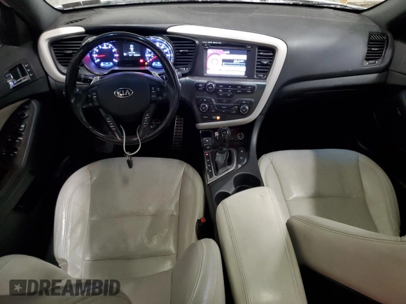 2013 Kia Optima SX with VIN 5XXGR4A6XDG139412, listed as a Copart auction lot 60223285 with 139,884 mi miles and Salvage title. Bid and sale history available at DreamBid. Image 8.