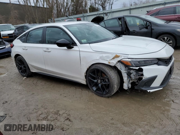 2023 Honda Civic Sport with VIN 19XFL2H86PE020441, listed as a Copart auction lot 47939545 with 69,664 mi miles and Salvage Title. Bid and sale history available at DreamBid. Image 4.