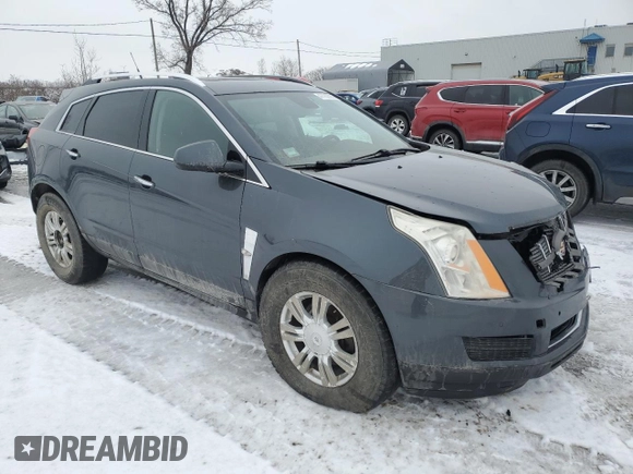 2010 Cadillac SRX Luxury Collection with VIN 3GYFNDEY9AS639211, listed as a Copart auction lot 47762385 with 217,868 mi miles and Salvage Title. Bid and sale history available at carsss.com. Image 4.