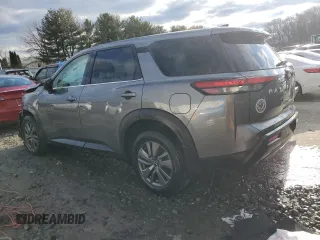 2023 Nissan Pathfinder S с VIN 5N1DR3AC7PC255248, выставлен на аукционе Copart как лот 86204924 с пробегом 15 563 миль миль и Списание • Salvage title. История ставок и продаж доступна на DreamBid. Изображение 2.
