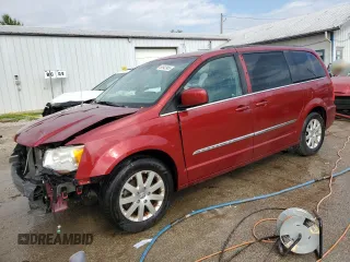 2014 Chrysler Town & Country Touring z VIN 2C4RC1BG0ER196341, wystawiony jako Copart lot #58543965 z przebiegiem 160 799 mil mil oraz Szkoda całkowita • Salvage title. Historia ofert i sprzedaży dostępna na DreamBid. Obrazek 1.
