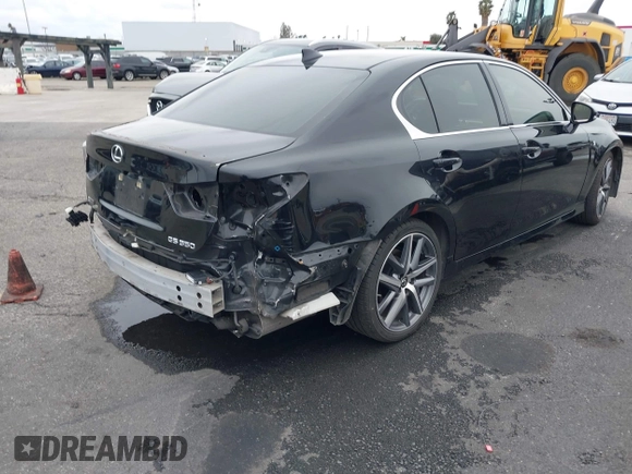 2016 Lexus GS 350 with VIN JTHBZ1BL7GA007090, listed as a IAAI auction lot 41749082 with 69,650 mi miles. Bid and sale history available at carsss.com. Image 4.
