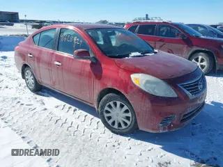 2012 Nissan Versa SL with VIN 3N1CN7AP0CL916481, listed as a IAAI auction lot 41628924 with 149,142 mi miles. Bid and sale history available at carsss.com. Image 1.