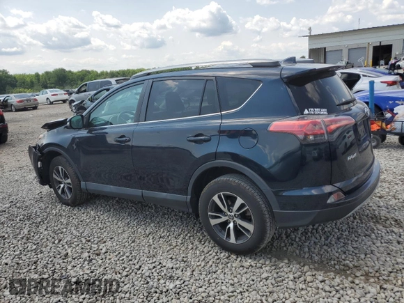 2018 Toyota RAV4 XLE with VIN 2T3WFREVXJW483012, listed as a Copart auction lot 58806205 with 48,266 mi miles and Salvage title. Bid and sale history available at DreamBid. Image 2.