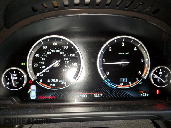 2015 BMW 5 Series 535d xDrive with VIN WBAFV3C51FD686441, listed as a Copart auction lot 79429274 with 67,193 mi miles and Salvage title. Bid and sale history available at DreamBid. Image 9.