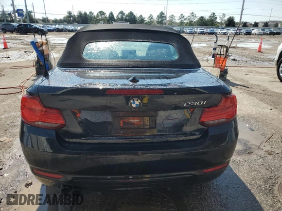 2018 BMW 2 Series 230i with VIN WBA2M7C55JVA97441, listed as a Copart auction lot 68550274 with 32,960 mi miles and Non Repairable. Bid and sale history available at carsss.com. Image 6.