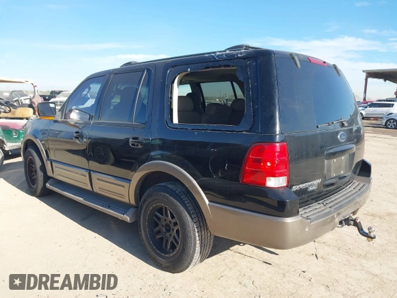 2003 Ford Expedition Eddie Bauer with VIN 1FMEU17W83LC17028, listed as a IAAI auction lot 41355928 with 229,271 mi miles. Bid and sale history available at carsss.com. Image 3.