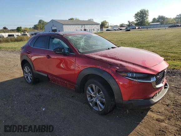 2022 Mazda CX-30 S Premium with VIN 3MVDMBDL9NM424401, listed as a Copart auction lot 51522475 with Not Provided miles and Salvage Title. Bid and sale history available at carsss.com. Image 4.
