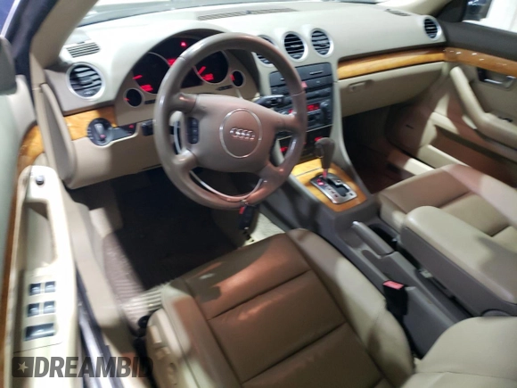 2006 Audi A4 1.8T with VIN WAUAC48H06K011832, listed as a Copart auction lot 83828864 with 76,633 mi miles and Clean Title. Bid and sale history available at carsss.com. Image 8.