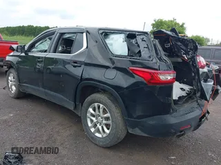 2021 Chevrolet Traverse LS with VIN 1GNERFKW8MJ174079, listed as a IAAI auction lot 42618437 with 66,541 mi miles and . Bid and sale history available at DreamBid. Image 3.