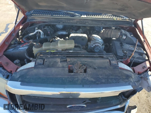 2000 Ford F-350 XL with VIN 1FTSW31FXYEB58081, listed as a Copart auction lot 72017584 with 220,066 mi miles and Salvage Title. Bid and sale history available at DreamBid. Image 12.