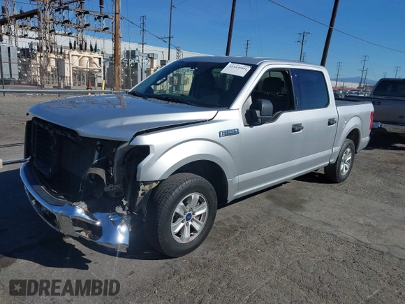 2015 Ford F-150 XLT with VIN 1FTEW1C8XFKE17196, listed as a IAAI auction lot 41414904 with 150,866 mi miles and . Bid and sale history available at carsss.com. Image 2.