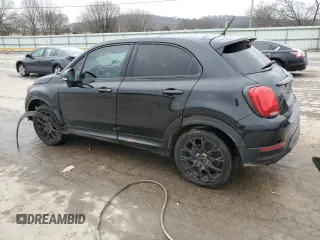 2017 FIAT 500X Urbana Edition with VIN ZFBCFXCB4HP621782, listed as a Copart auction lot 43933335 with 99,087 mi miles and Salvage title. Bid and sale history available at DreamBid. Image 2.