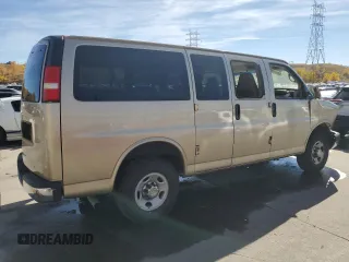 2007 Chevrolet Express Passenger with VIN 1GAHG35U371139158, listed as a Copart auction lot 77185544 with Not provided miles and Salvage title. Bid and sale history available at DreamBid. Image 3.