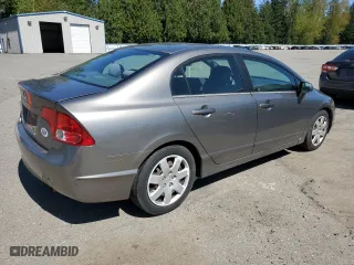 2007 Honda Civic Sdn LX with VIN 1HGFA16577L011457, listed as a Copart auction lot 53303625 with 103,272 mi miles and Salvage Title. Bid and sale history available at carsss.com. Image 3.