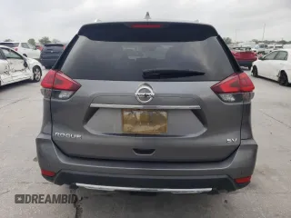 2019 Nissan Rogue SV with VIN JN8AT2MT1KW263257, listed as a Copart auction lot 51339525 with 49,047 mi miles and Salvage Title. Bid and sale history available at carsss.com. Image 6.
