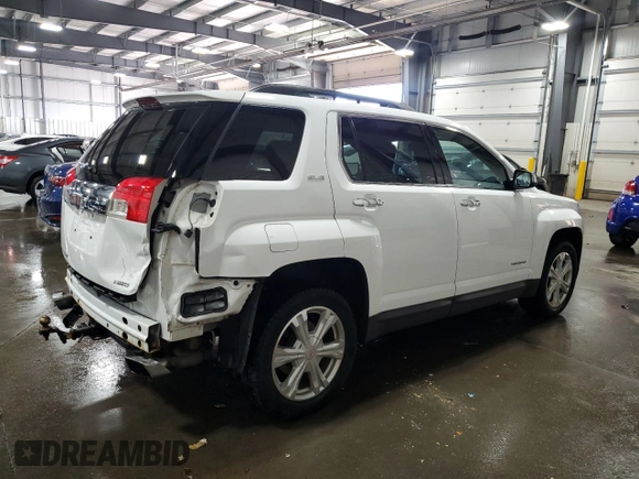 2016 GMC Terrain SLE with VIN 2GKFLTE31G6184036, listed as a Copart auction lot 52417195 with 124,704 mi miles and Salvage Title. Bid and sale history available at DreamBid. Image 3.