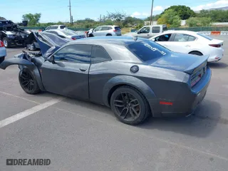 2022 Dodge Challenger R/T Scat Pack with VIN 2C3CDZFJXNH185719, listed as a IAAI auction lot 42002156 with 18,353 mi miles. Bid and sale history available at carsss.com. Image 3.