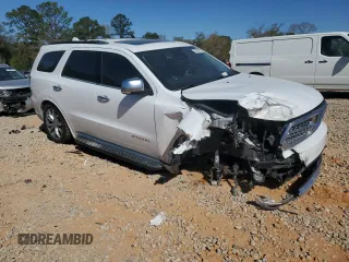 2017 Dodge Durango Citadel Anodized Platinum with VIN 1C4RDHEG6HC680609, listed as a Copart auction lot 49620065 with 111,365 mi miles and Salvage Title. Bid and sale history available at carsss.com. Image 4.