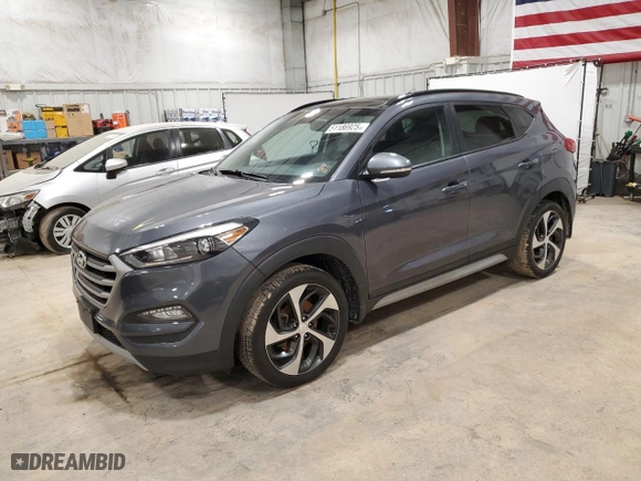 2018 Hyundai Tucson Value with VIN KM8J3CA28JU752659, listed as a Copart auction lot 51186925 with 181,657 mi miles and Clean Title. Bid and sale history available at carsss.com. Image 1.