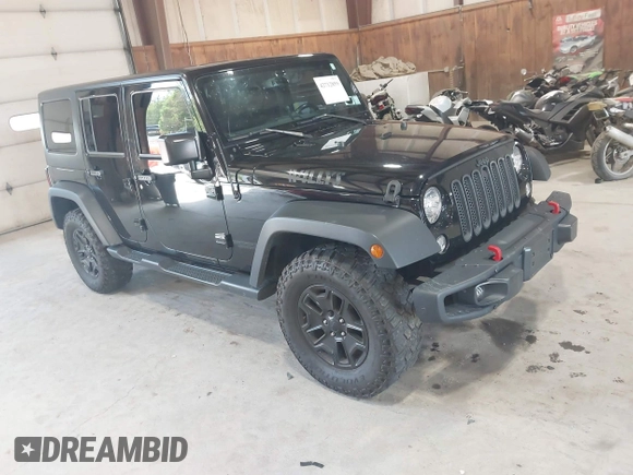 2017 Jeep Wrangler Unlimited Sport with VIN 1C4HJWDG2HL557576, listed as a IAAI auction lot 42712859 with 86,280 mi miles and . Bid and sale history available at DreamBid. Image 1.