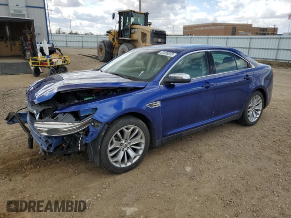 2013 Ford Taurus Limited with VIN 1FAHP2F86DG100713, listed as a Copart auction lot 52599085 with 168,771 mi miles and Salvage title. Bid and sale history available at DreamBid. Image 1.