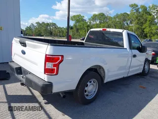 2020 Ford F-150 XL with VIN 1FTMF1CB2LKD11974, listed as a IAAI auction lot 41523698 with 123,187 mi miles and . Bid and sale history available at carsss.com. Image 4.
