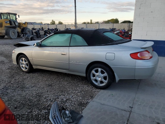 2003 Toyota Solara SE with VIN 2T1FF28P13C606844, listed as a Copart auction lot 78232424 with 58,393 mi miles and Salvage Title. Bid and sale history available at carsss.com. Image 2.