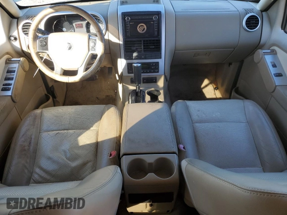 2008 Mercury Mountaineer Premier with VIN 4M2EU38828UJ05689, listed as a Copart auction lot 83856914 with 184,404 mi miles and Salvage Title. Bid and sale history available at carsss.com. Image 8.