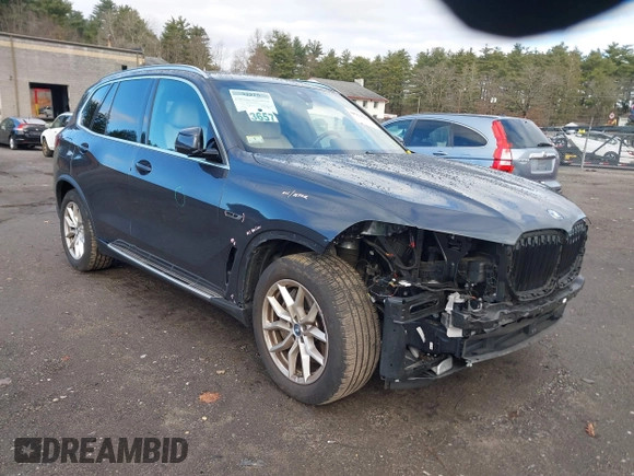 2022 BMW X5 xDrive45e with VIN 5UXTA6C05N9K75681, listed as a IAAI auction lot 40954930 with 13,463 mi miles. Bid and sale history available at carsss.com. Image 1.