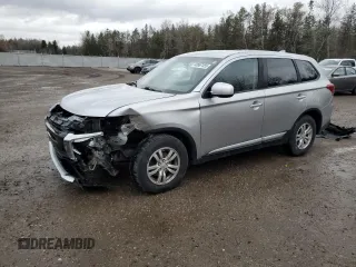 2018 Mitsubishi Outlander ES z VIN JA4AZ2A33JJ600130, wystawiony jako Copart lot #49967455 z przebiegiem 106 238 mil mil oraz Szkoda całkowita • Salvage title. Historia ofert i sprzedaży dostępna na DreamBid. Obrazek 1.