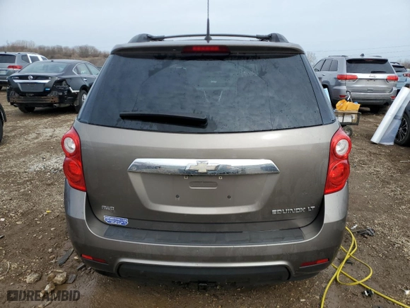 2012 Chevrolet Equinox LT w/1LT with VIN 2GNFLEEK0C6218340, listed as a Copart auction lot 49054545 with 151,681 mi miles and Salvage Title. Bid and sale history available at carsss.com. Image 6.