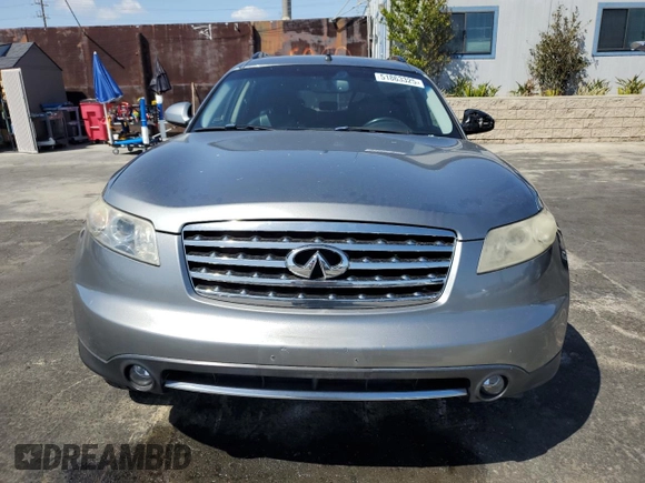 2008 Infiniti FX with VIN JNRAS08U08X101225, listed as a Copart auction lot 51863325 with 126,822 mi miles and Salvage title. Bid and sale history available at DreamBid. Image 5.