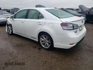 2010 Lexus HS with VIN JTHBB1BA1A2011348, listed as a Copart auction lot 72393784 with 154,829 mi miles and Salvage Title. Bid and sale history available at carsss.com. Image 2.