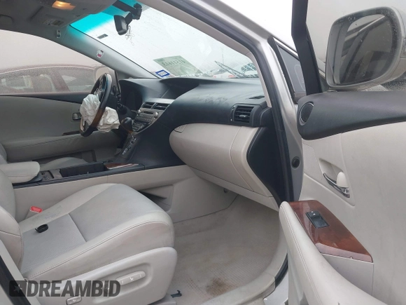 2010 Lexus RX 350 with VIN 2T2ZK1BA7AC016373, listed as a IAAI auction lot 41511613 with 181,352 mi miles and . Bid and sale history available at DreamBid. Image 5.