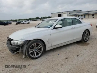 2017 BMW 4 Series 430i z VIN WBA4U7C5XH5H19230, wystawiony jako Copart lot #55303435 z przebiegiem 98 762 mil mil oraz Szkoda całkowita • Salvage title. Historia ofert i sprzedaży dostępna na DreamBid. Obrazek 1.