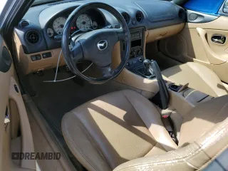 2001 Mazda MX-5 Miata with VIN JM1NB353810204843, listed as a Copart auction lot 51855565 with 147,012 mi miles and Salvage Title. Bid and sale history available at DreamBid. Image 8.