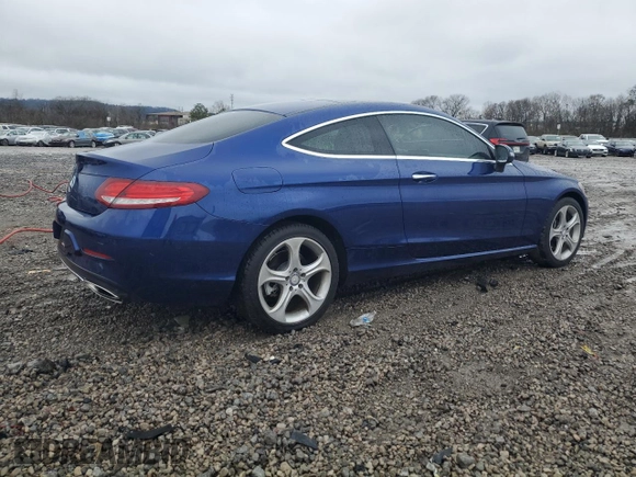 2017 Mercedes-Benz C 300 with VIN WDDWJ4JB9HF326473, listed as a Copart auction lot 89351185 with 78,361 mi miles and Clean Title. Bid and sale history available at carsss.com. Image 3.