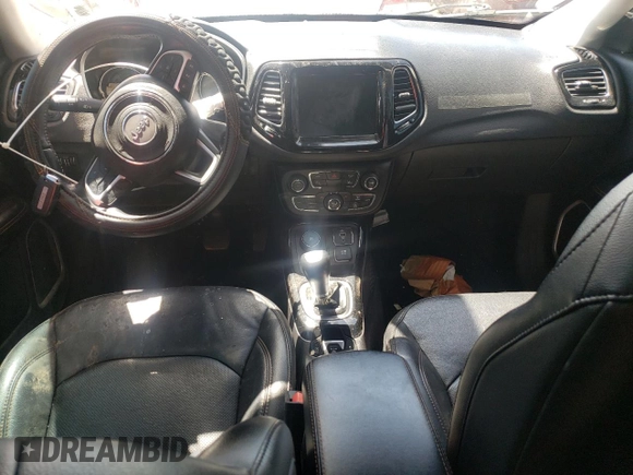 2021 Jeep Compass Limited with VIN 3C4NJDCB4MT595578, listed as a Copart auction lot 57837145 with Not provided miles and Salvage title. Bid and sale history available at DreamBid. Image 8.