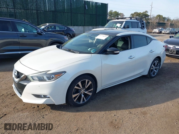 2017 Nissan Maxima SV with VIN 1N4AA6AP9HC413793, listed as a IAAI auction lot 41774072 with 131,620 mi miles. Bid and sale history available at carsss.com. Image 18.