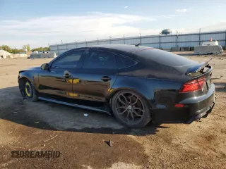 2017 Audi S7 Premium Plus with VIN WAUWFAFC3HN119608, listed as a Copart auction lot 73214104 with 52,809 mi miles and Salvage Title. Bid and sale history available at carsss.com. Image 2.
