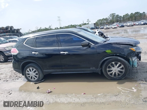 2015 Nissan Rogue SV with VIN KNMAT2MT3FP524304, listed as a IAAI auction lot 41716315 with 207,783 mi miles. Bid and sale history available at carsss.com. Image 14.