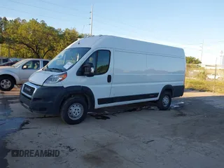 2018 Ram ProMaster Cargo with VIN 3C6URVJG6JE139744, listed as a IAAI auction lot 41852377 with 184,975 mi miles. Bid and sale history available at carsss.com. Image 14.